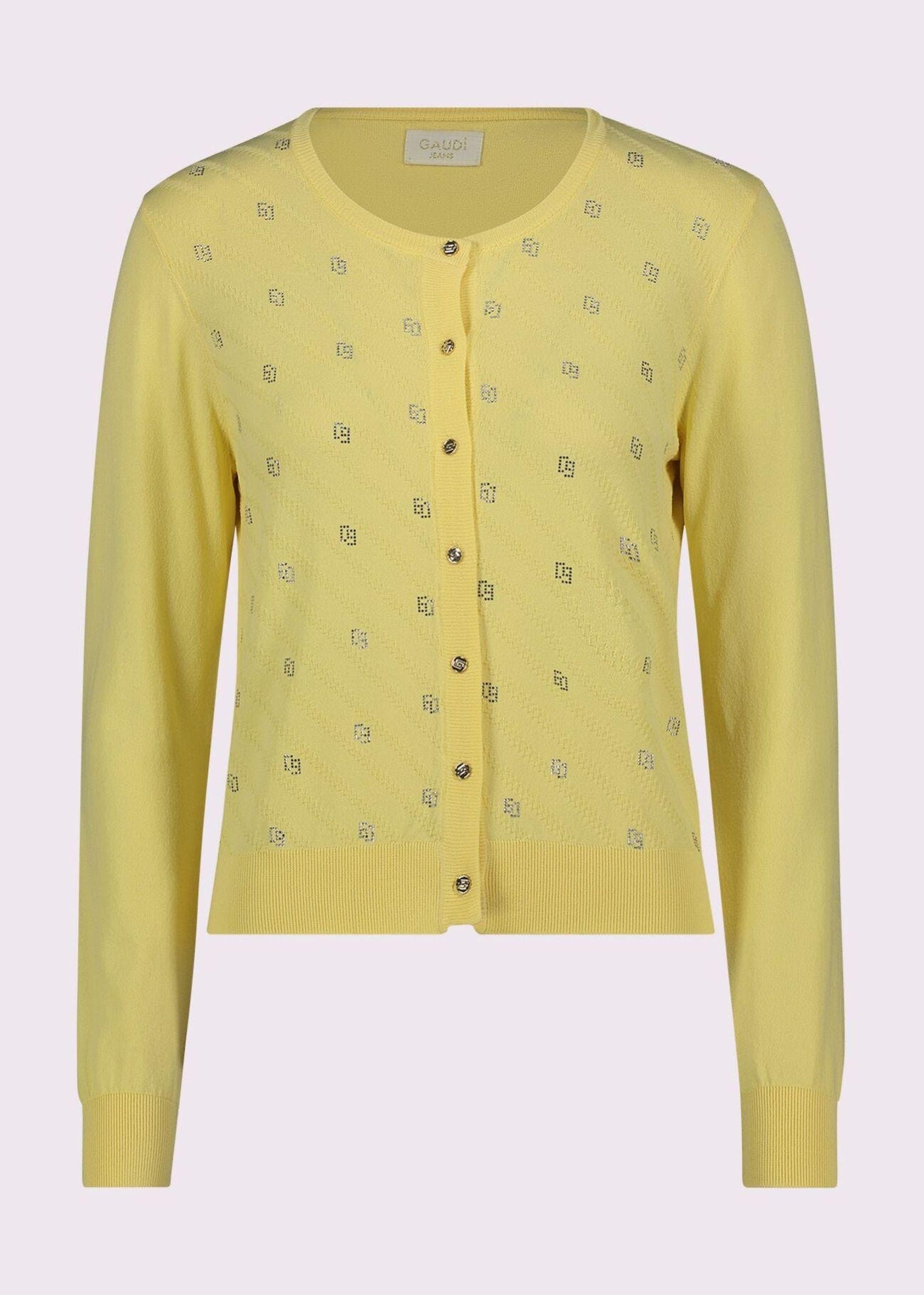 Cardigan con bottoni logati - Gaudi 511BD53003 2722 GAUDI' 