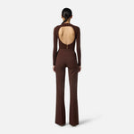 Pantalone palazzo con patte davanti PA12156E2 EA3 ELISABETTA FRANCHI 