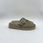 Sandalo Edra Wov in suede - Patrizia Bonfanti EDRAWOV MILITARE PATRIZIA BONFANTI 