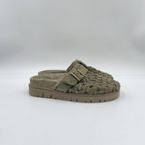 Sandalo Edra Wov in suede - Patrizia Bonfanti EDRAWOV MILITARE PATRIZIA BONFANTI 