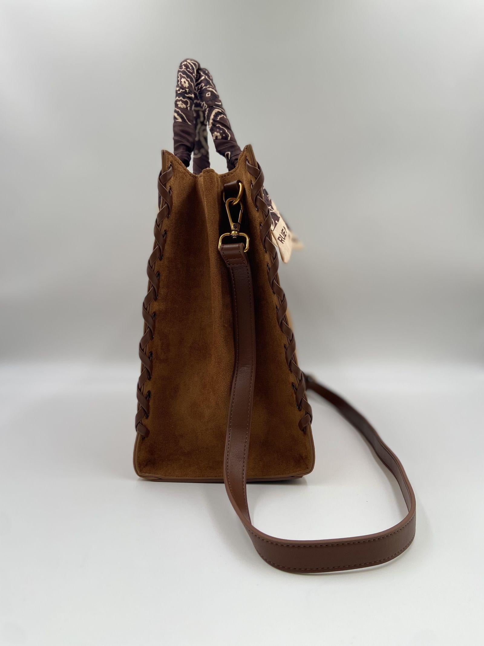 Borsa Apache tabacco 1481 COGNAC RUE MADAM PARIS 