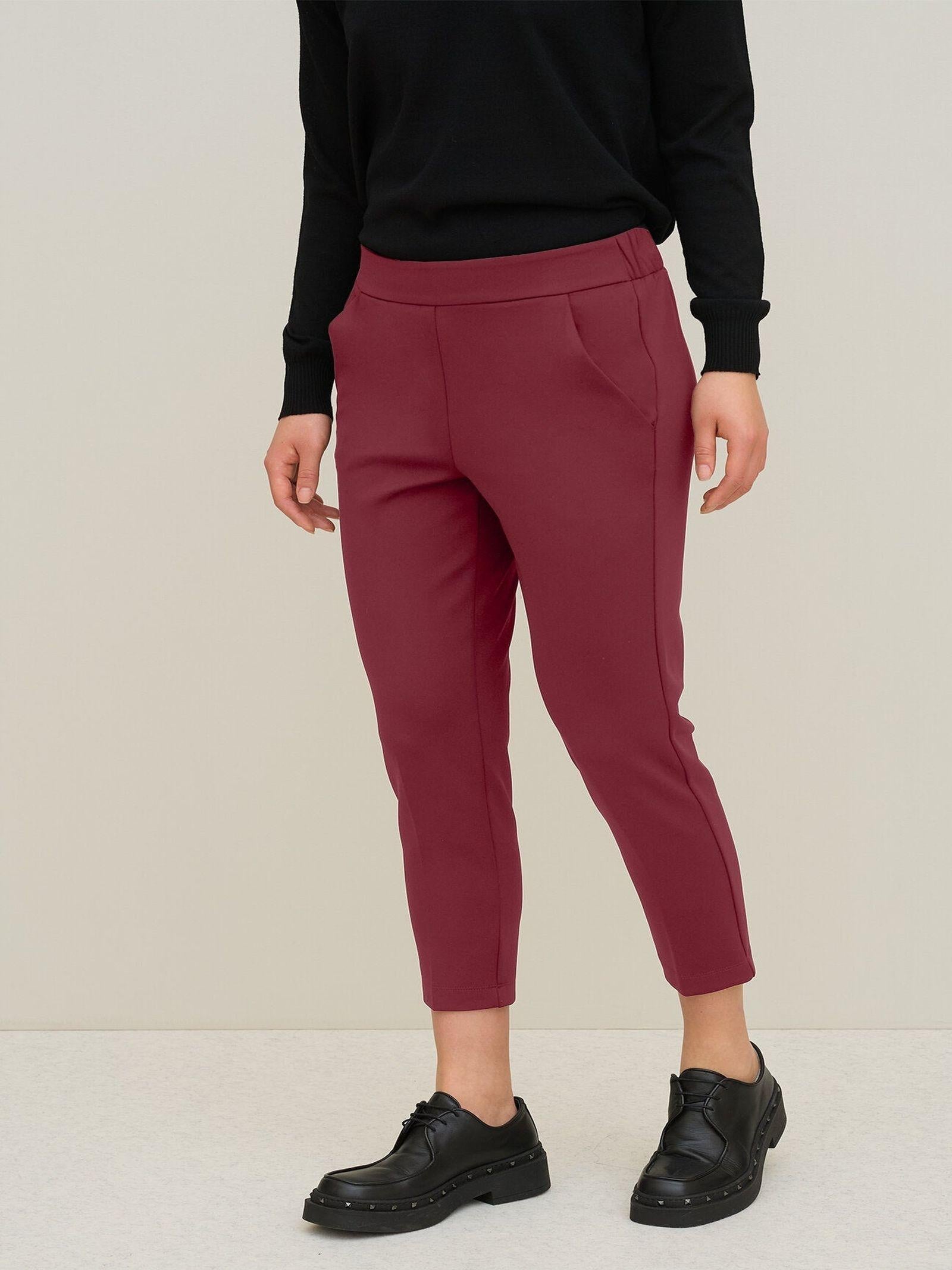 Pantalone slim fit in jersey tecnico PILI22 D1 28 CARLA G. 