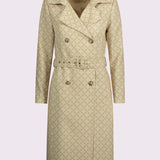 Trench doppiopetto con cintura in vita 511FD35004 51100101 GAUDI' 