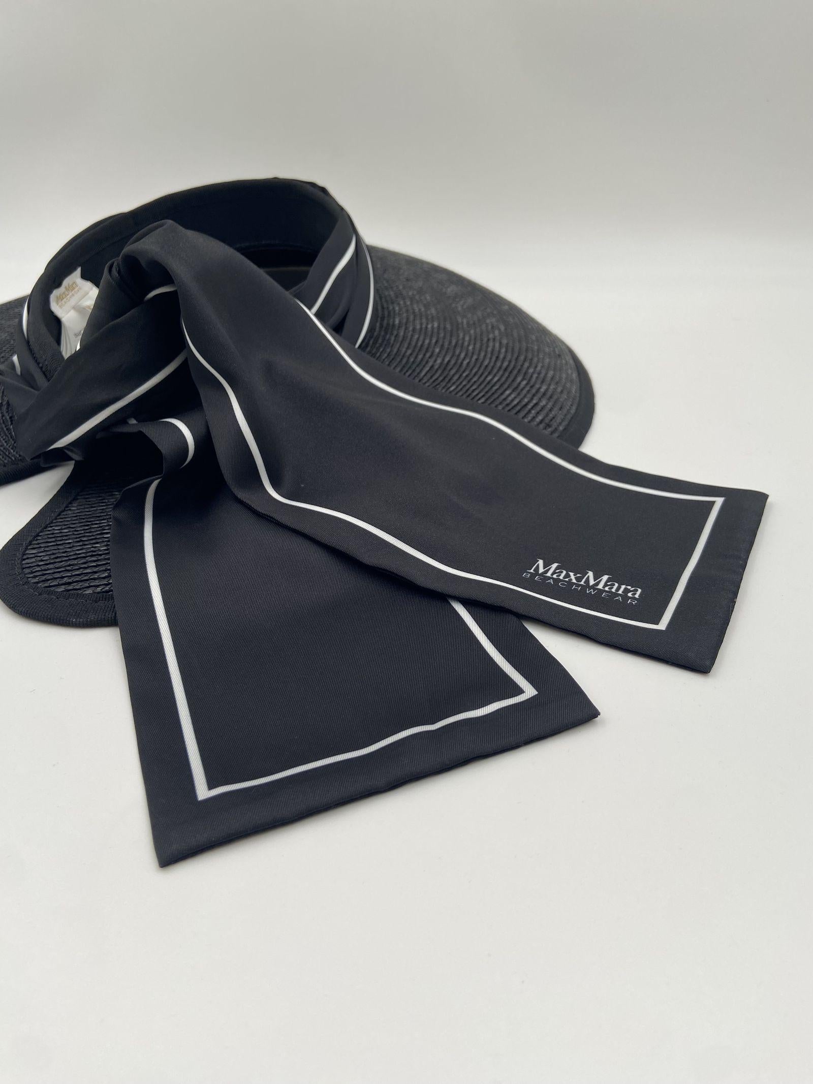 Cappello da mare Siro con fusciacca logata SIRO 002 MAX MARA 