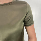 T-shirt lucida girocollo