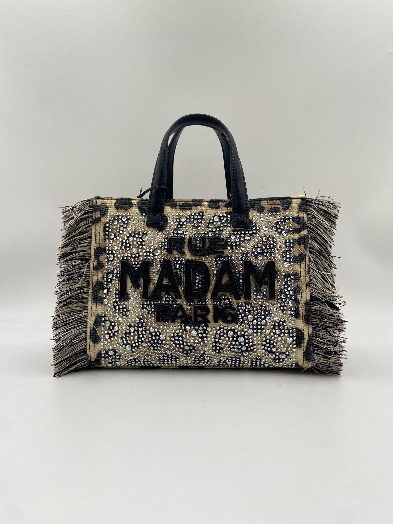 Borsa Casablanca Mini Leopard - Rue Madam Paris CASABLANCAMINITOTE LEOPARD RUE MADAM PARIS 