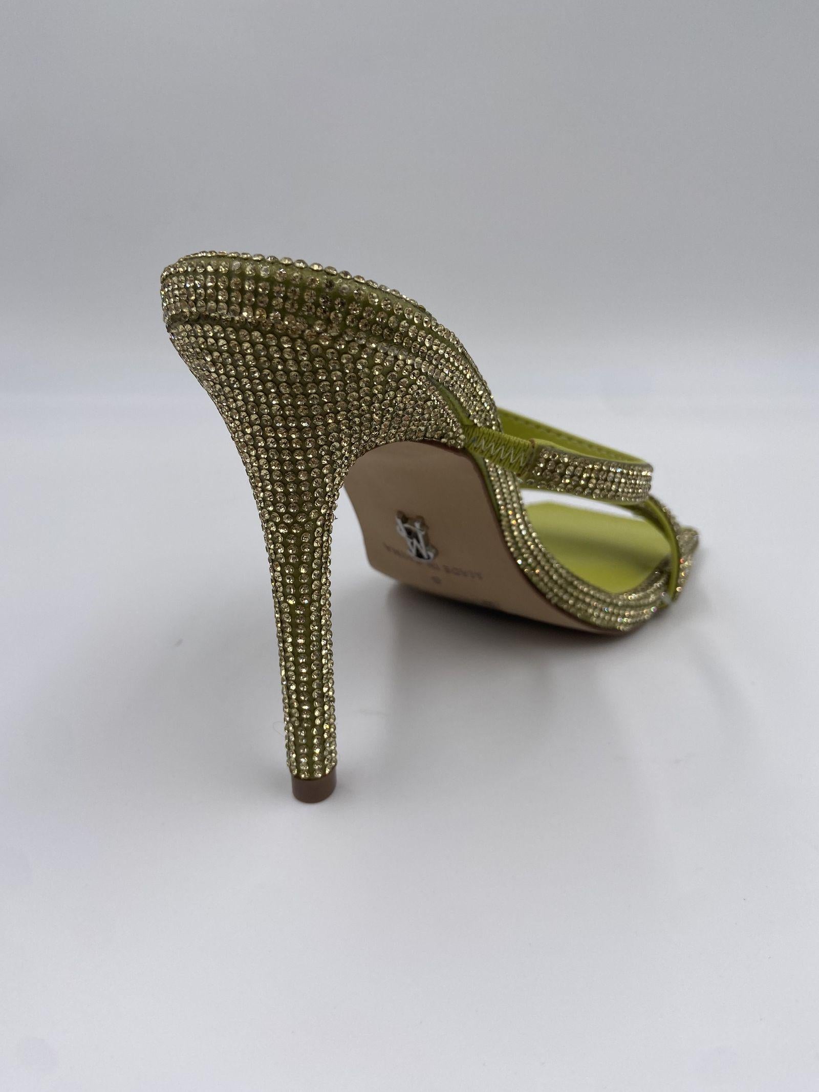 Sandalo Annual con strass SMSANNUAL LIME STEVE MADDEN 