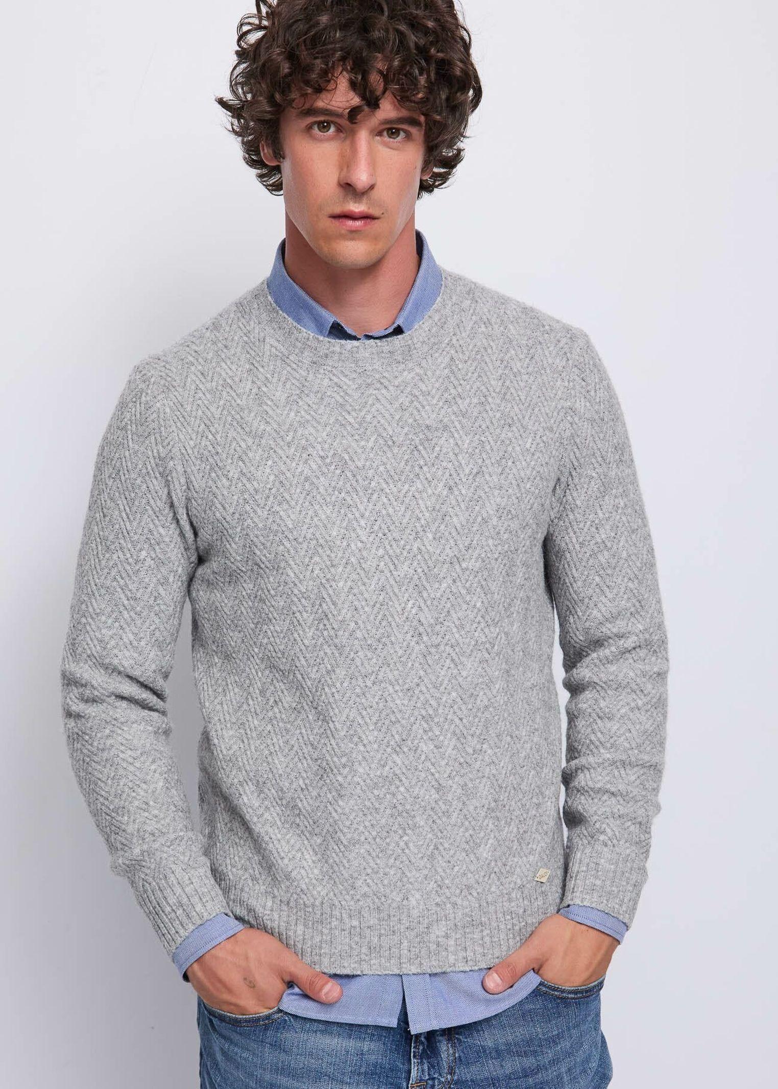 Maglia lavorazione chevron 521GU53041 2082 GAUDI' 