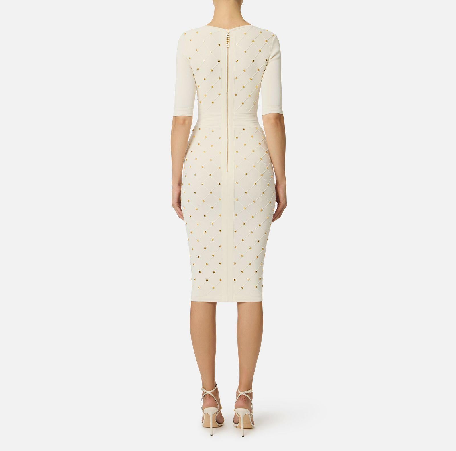 Abito in maglia - Elisabetta Franchi AM26S57E2 DZ9 ELISABETTA FRANCHI 