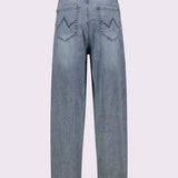 Jeans carrot con bottoni