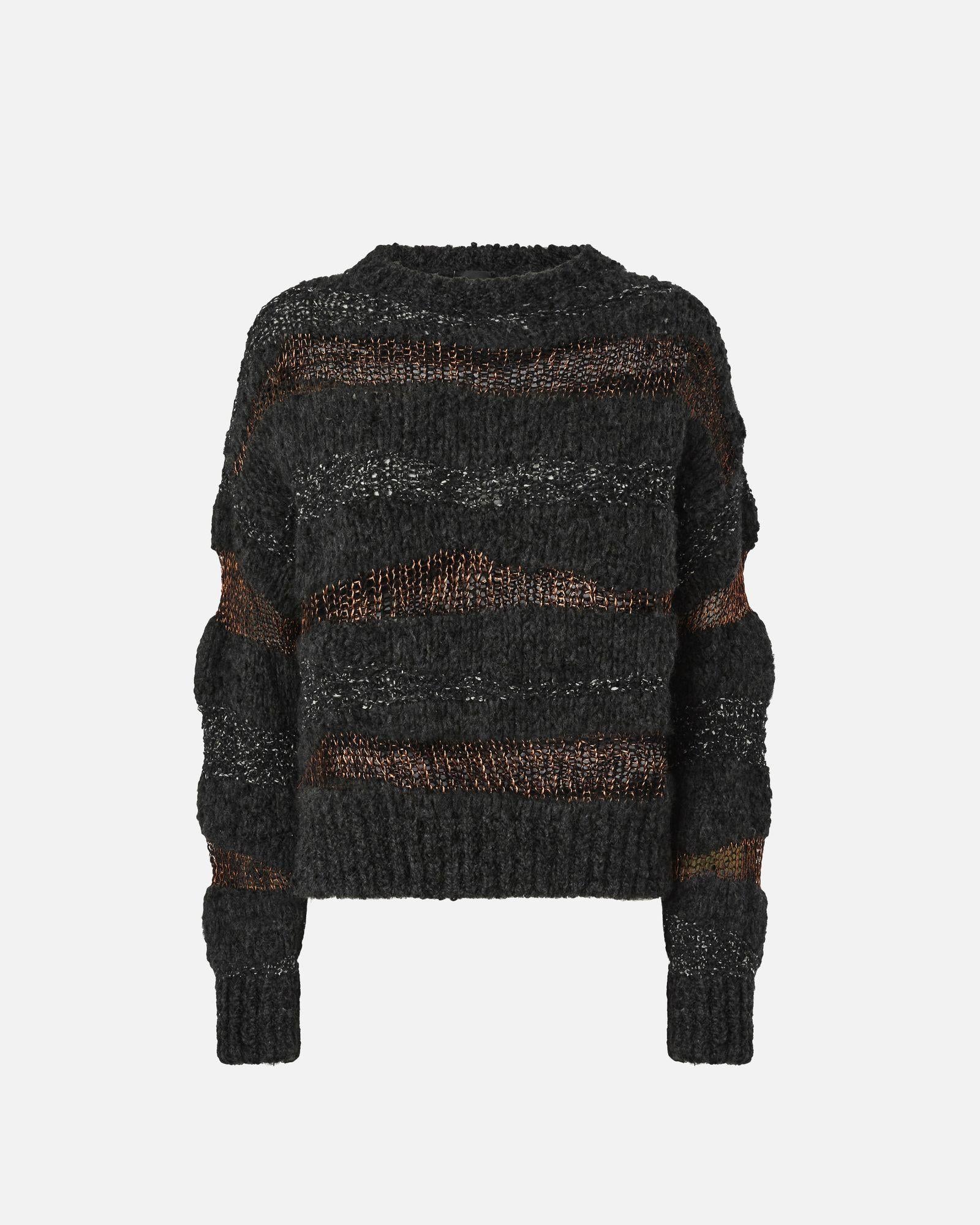Maglione in jacquard 105688A2U3 ZI9 PINKO 