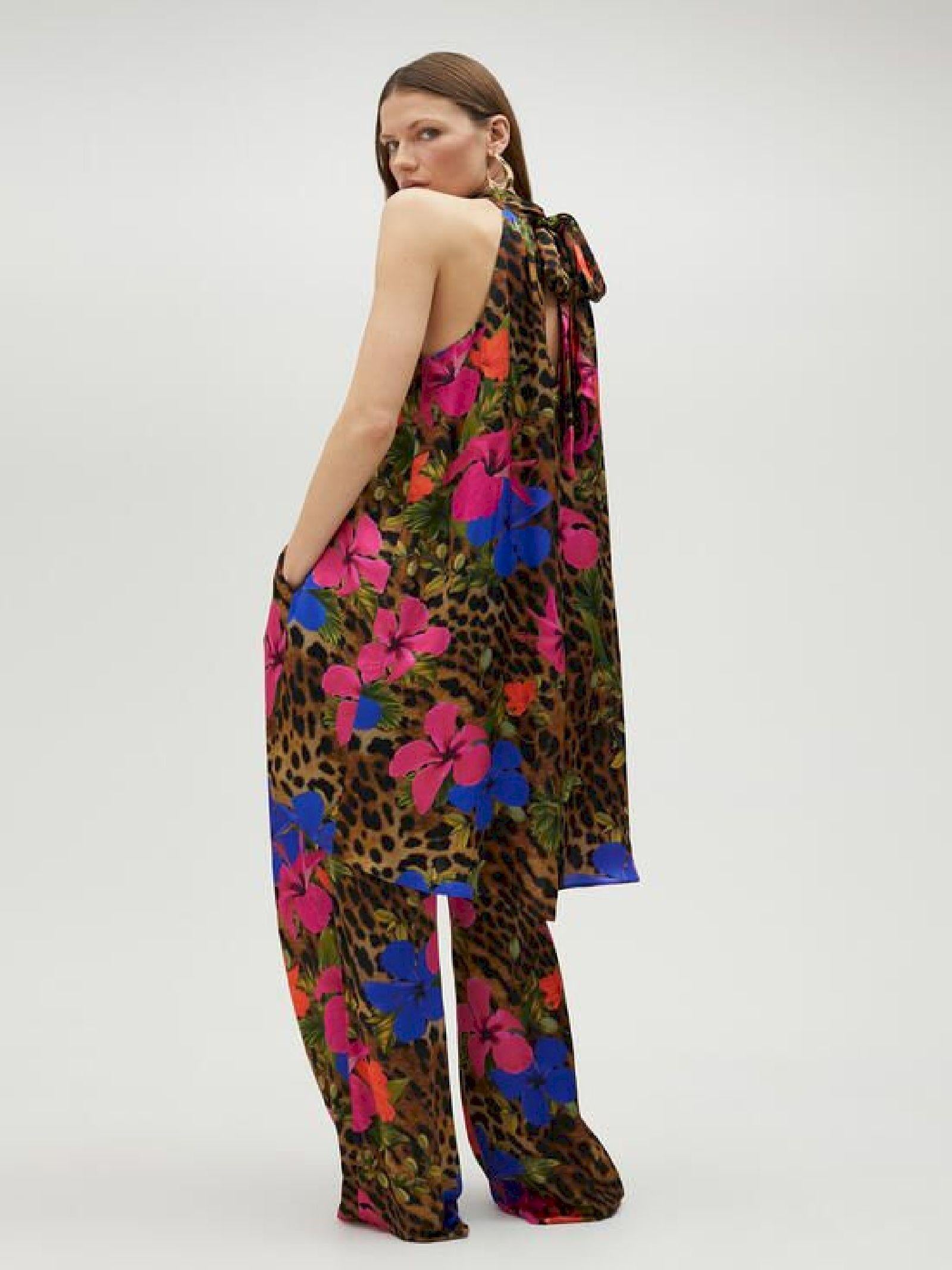 Abito stampa animalier MS2515033 352 MAITE 