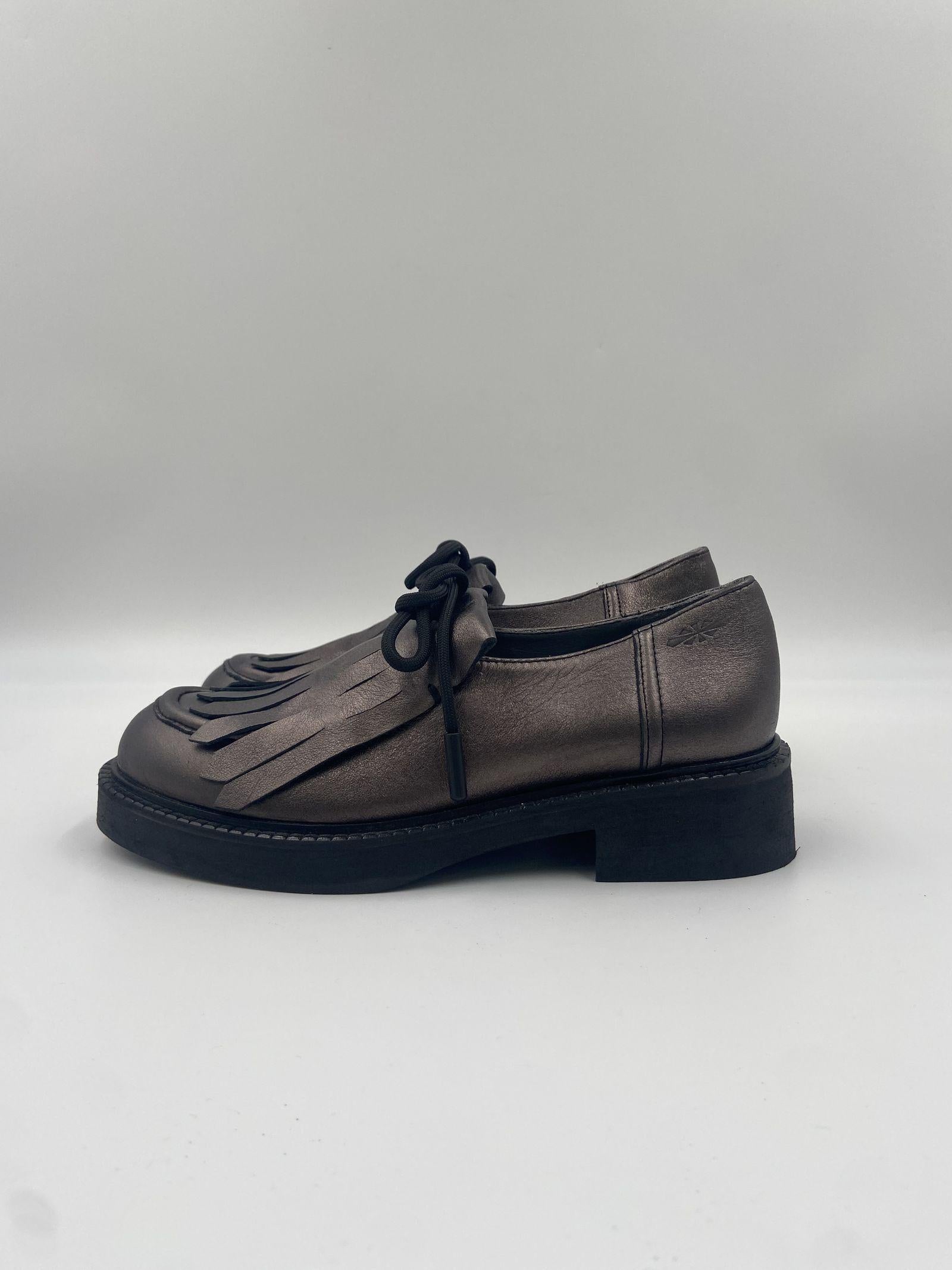 Mocassino Romy Silk Piombo ROMYSILKSAT PIOMBO PATRIZIA BONFANTI 