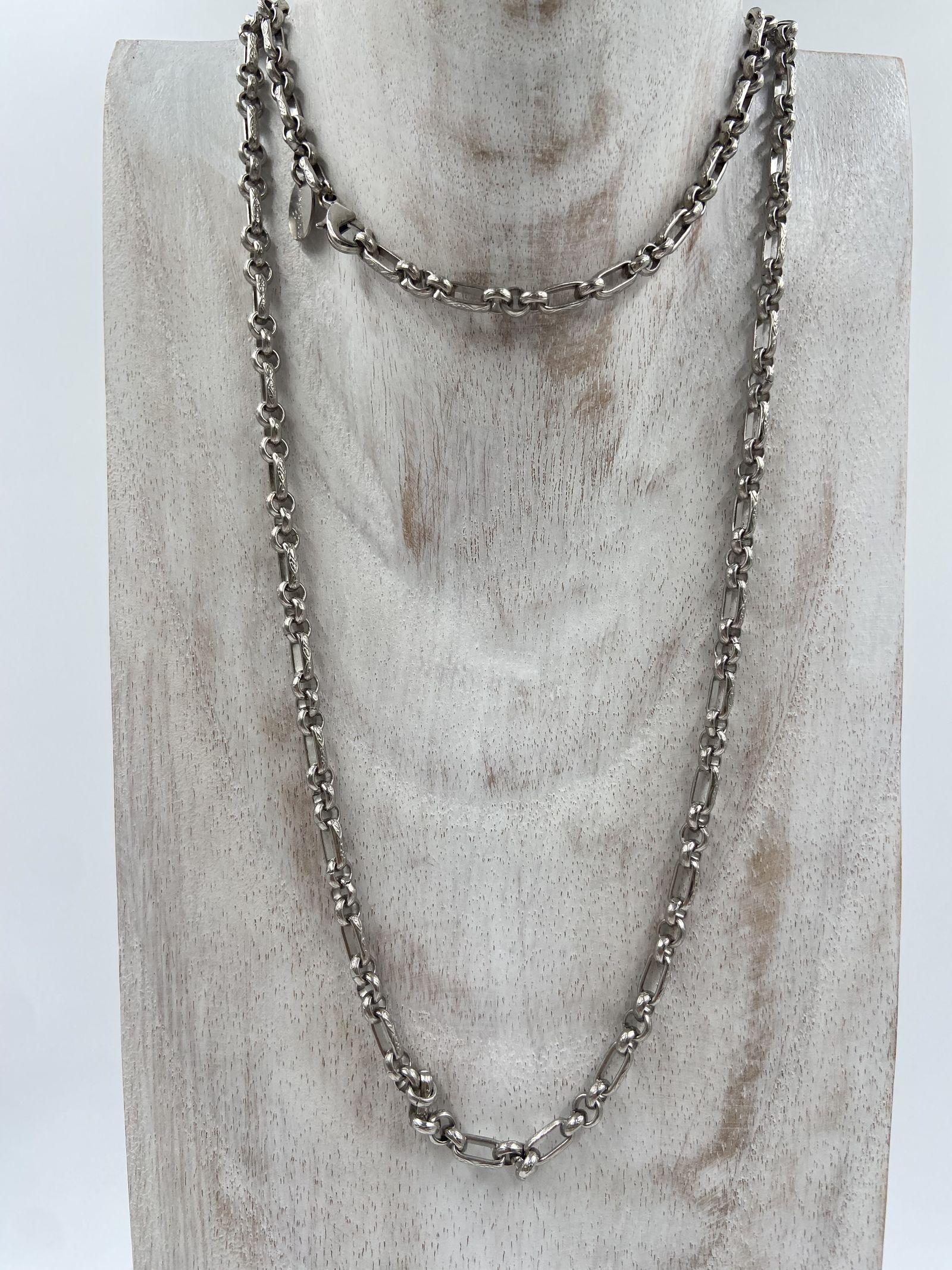 Collana Seventy Satinato Argento - Alevà SEVENTYSATXL ARGENTO ALEVA' 