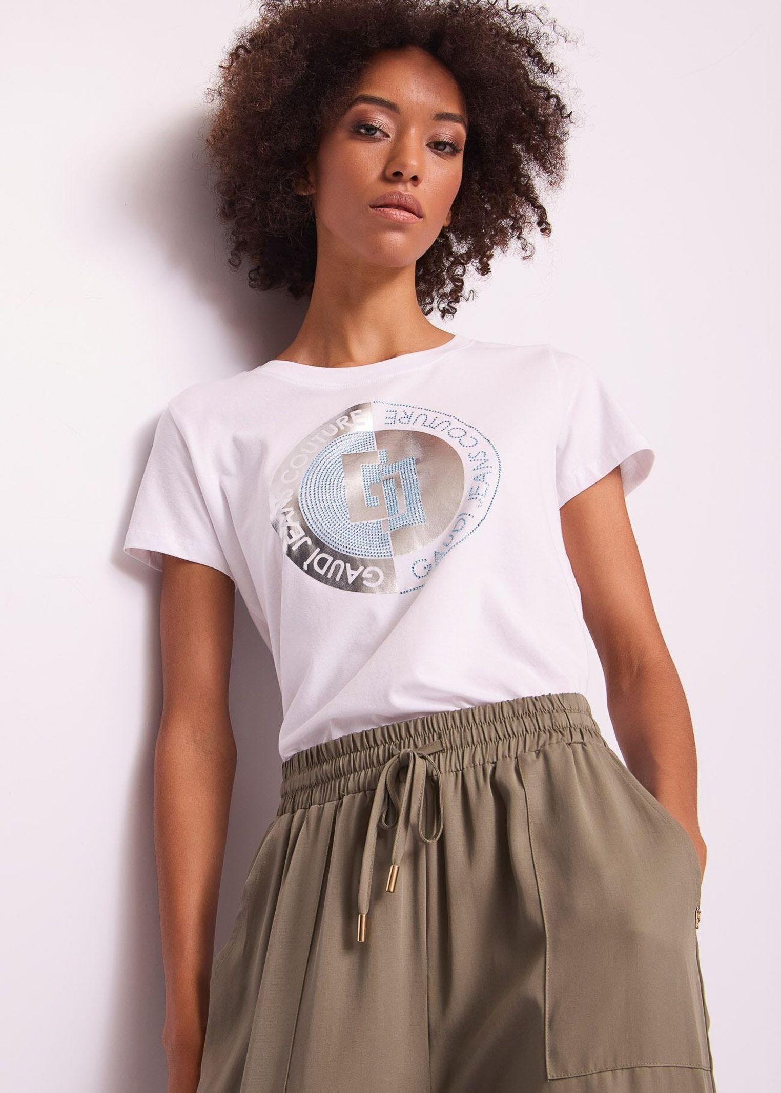 T-shirt con stampa 511BD64034 2100 GAUDI' 
