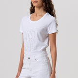 Pantaloni mom fit con strass FP26SVD005W615R9 278 FRACOMINA 