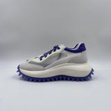 Running  allacciata bianca e viola