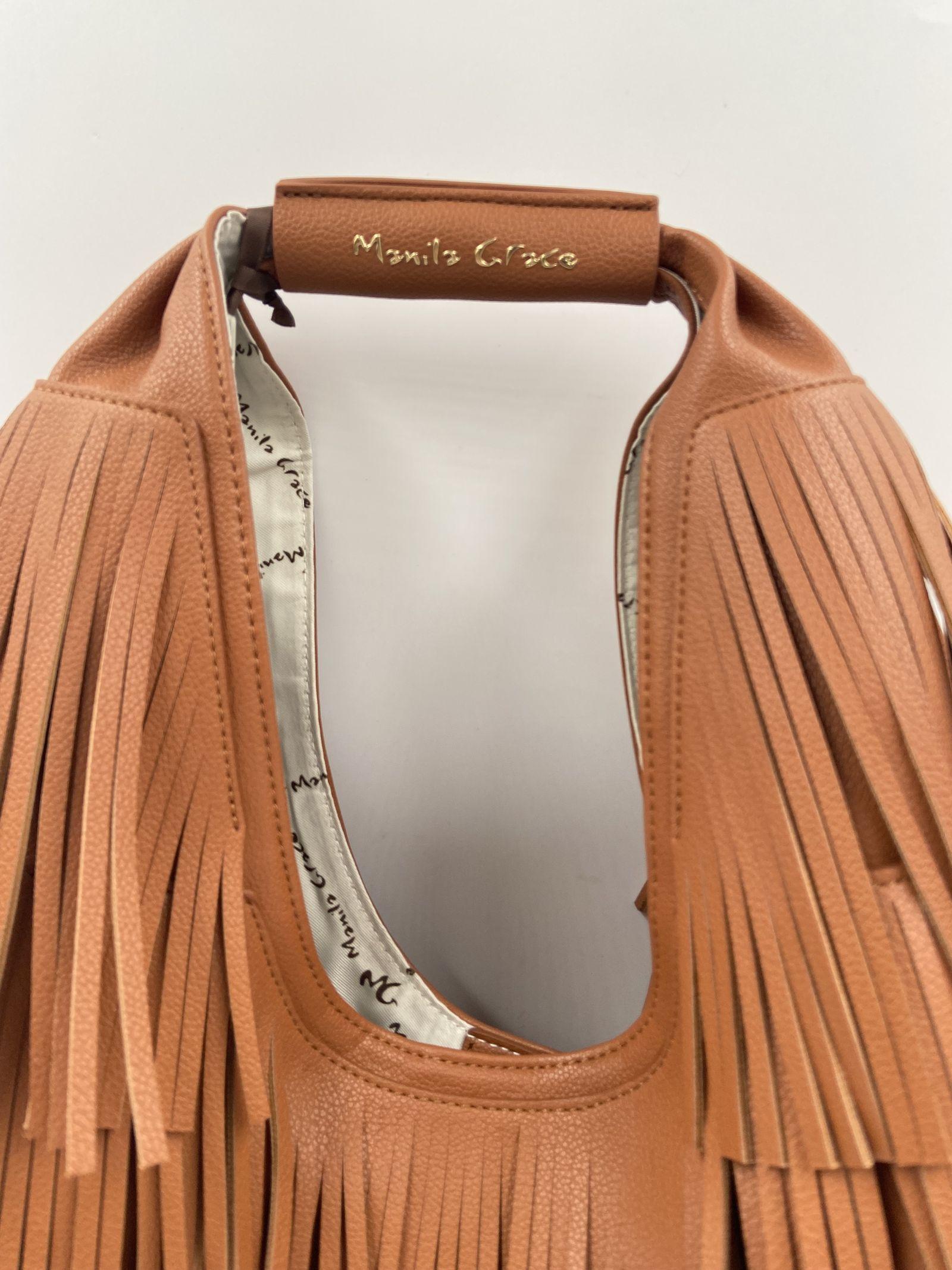 Borsa Hobo frange - Manila Grace B824EU MA143 MANILA GRACE 