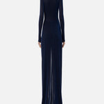 Abito Red Carpet con nodo e accessorio AB72447E2 B75 ELISABETTA FRANCHI 
