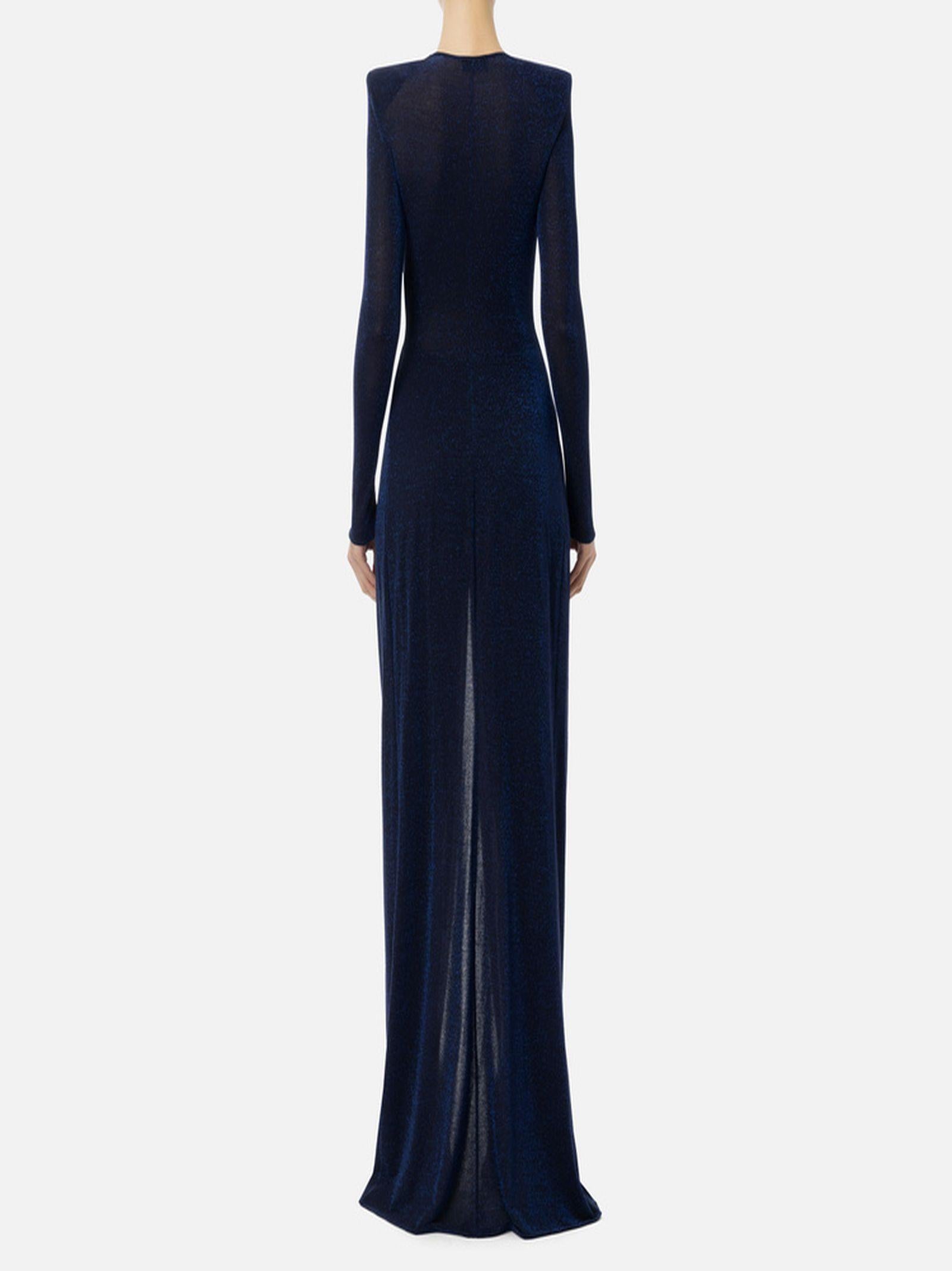Abito Red Carpet con nodo e accessorio AB72447E2 B75 ELISABETTA FRANCHI 