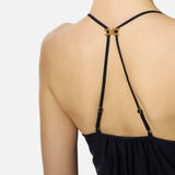 Body in georgette - Elisabetta Franchi BO01461E2 110 ELISABETTA FRANCHI 