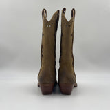 Stivaletto texano in camoscio