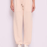 Pantalone jogging con coulisse logata