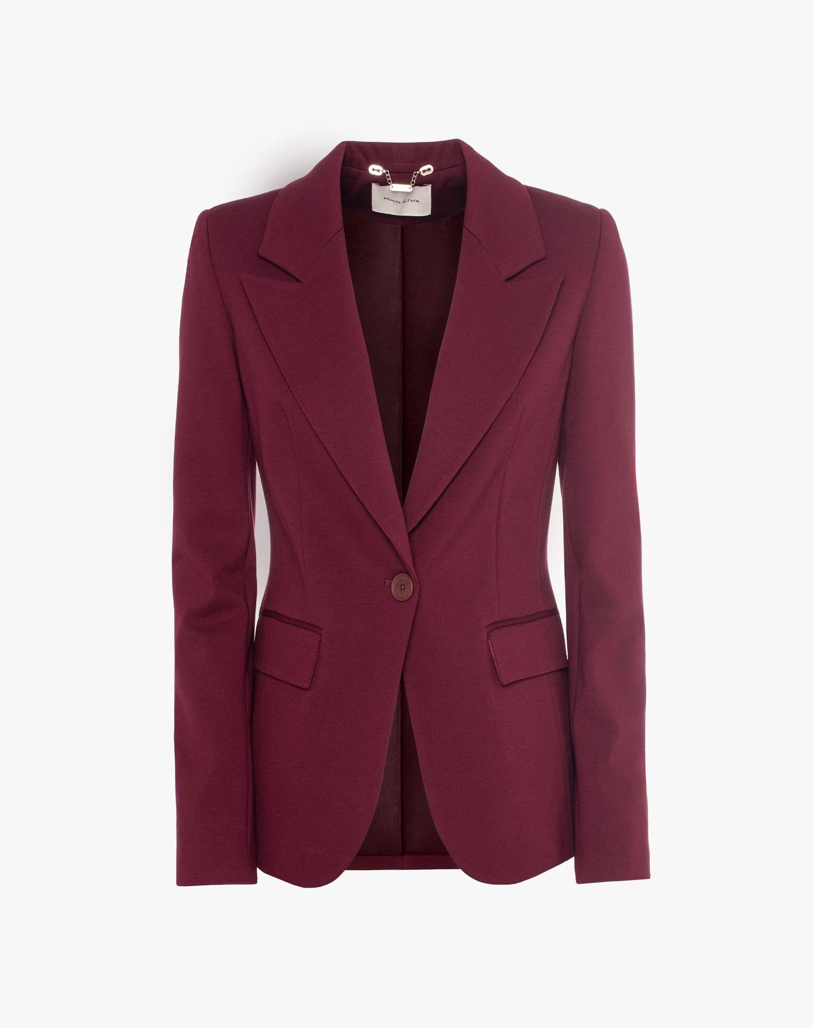 Giacca monopetto G157VU MA641 MANILA GRACE 