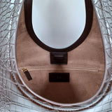 Borsa Hobo grande con manico gioiello - Elisabetta Franchi BS27A56E2 EA3 ELISABETTA FRANCHI 
