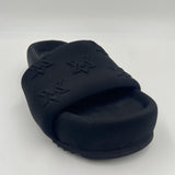 Ciabatta in lycra con platform