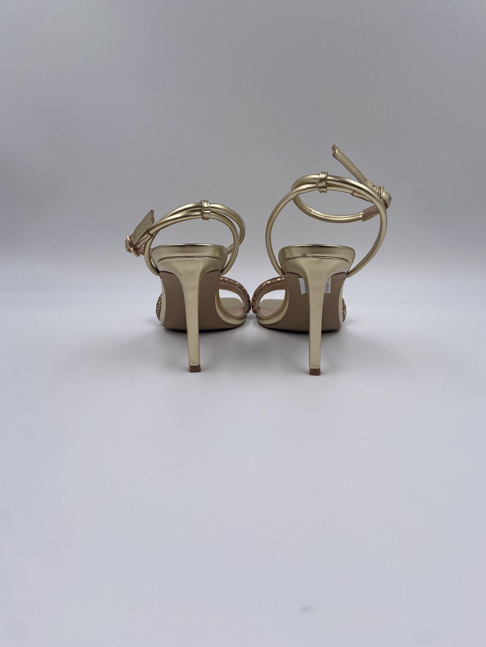 Sandalo Entice con strass - Steve Madden SMSSENTICE ORO STEVE MADDEN 