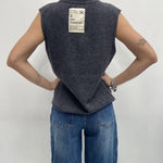 Gilet scollo a V - Ofelia CBGL4734 ANTRACITE OFELIA 