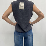 Gilet scollo a V - Ofelia CBGL4734 ANTRACITE OFELIA 