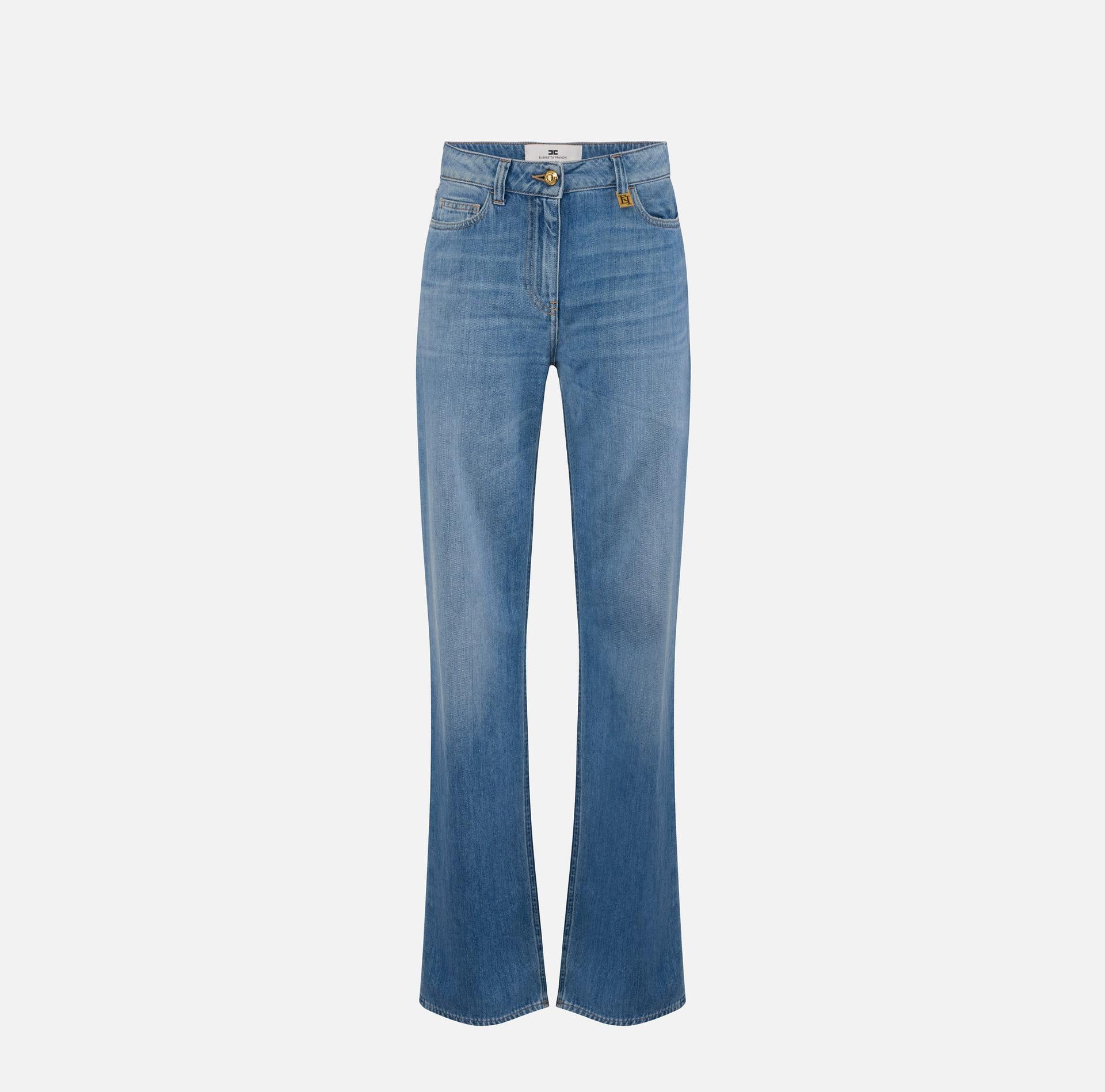 Jeans vita bassa - Elisabetta Franchi PJ21I61E2 192 ELISABETTA FRANCHI 