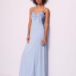 Abito lungo con ricami floreali 511BD15023 51502201 GAUDI' 