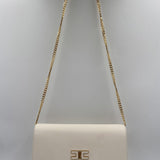 Baguette con tracolla e placca logo - Elisabetta Franchi BS32A51E2 193 ELISABETTA FRANCHI 