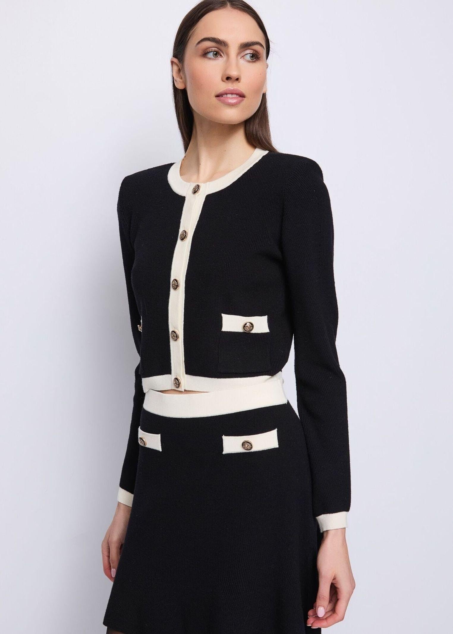 Cardigan con bottoni gioiello 521FD53038 521017-02 GAUDI' 