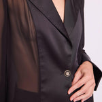 Giacca monopetto trasparente 511FD35017 2001 GAUDI' 