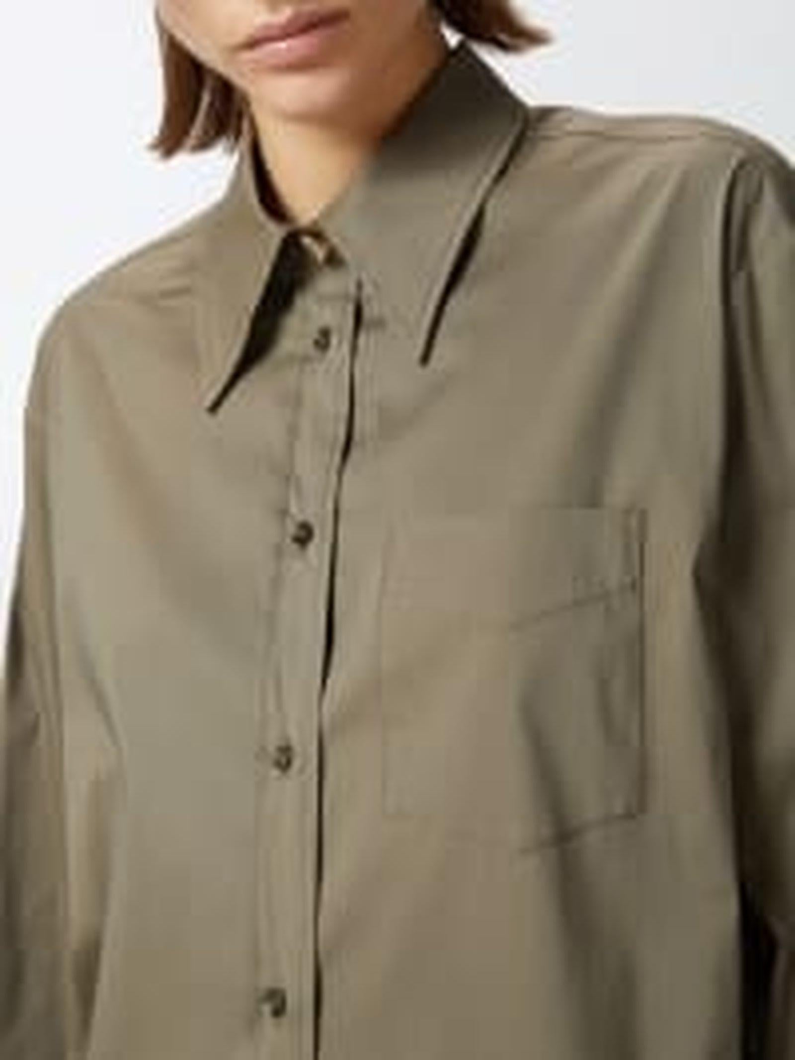 Camicia in popeline stretch 103708-A26U X51 PINKO 