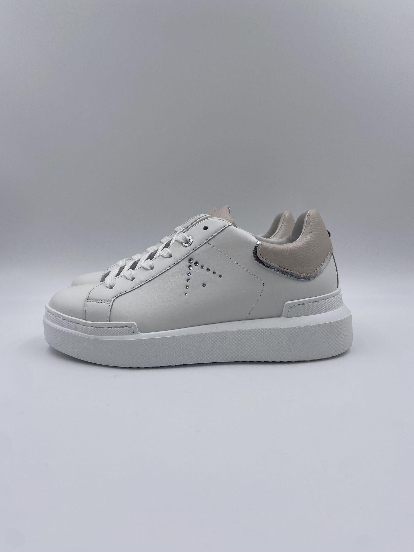 Sneakers  bianco e beige - Ed Parrish CKLD SW12 BIANCOBEIGE ED PARRISH 