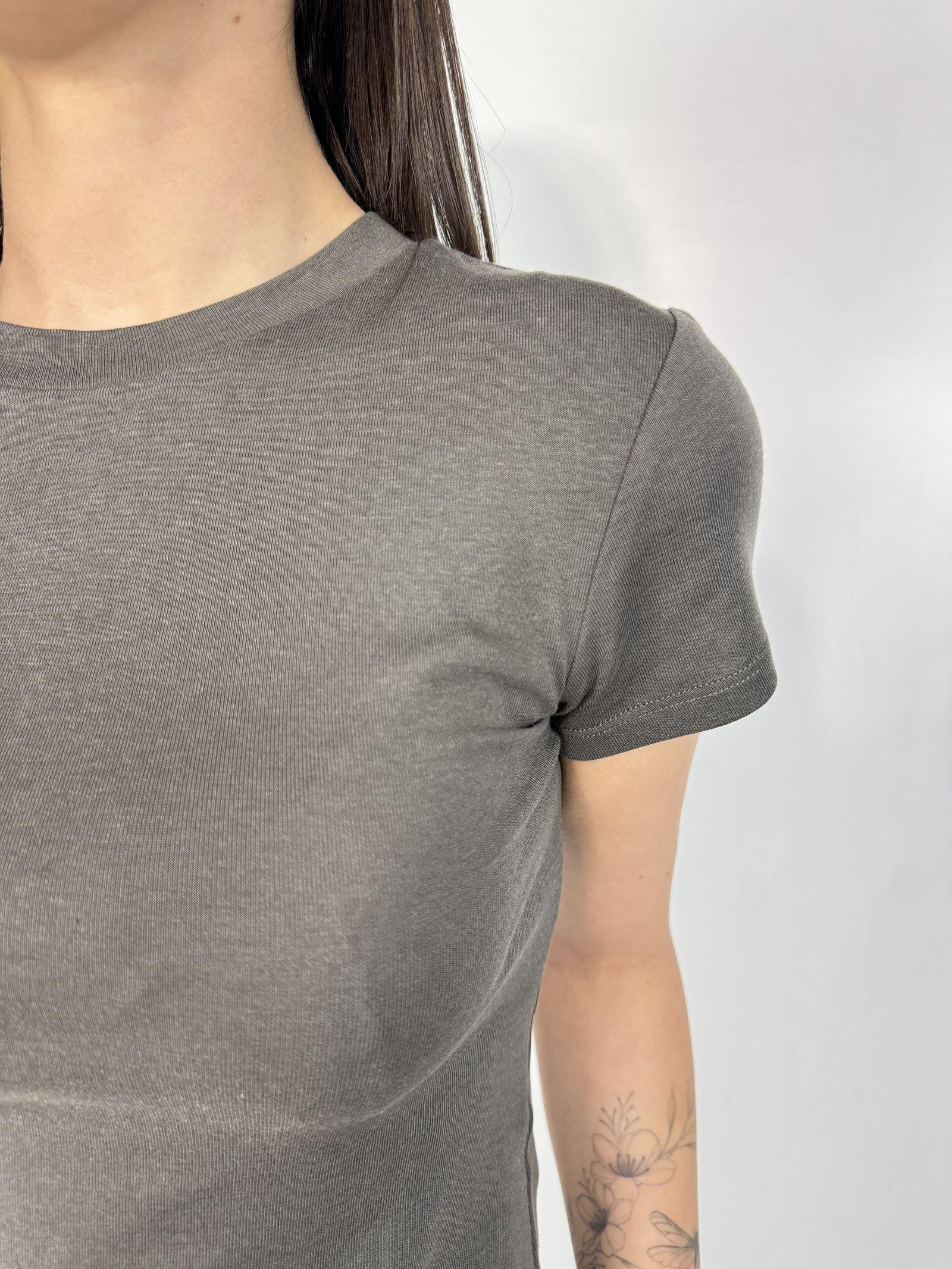 T-shirt fondo arrotondato - Eleh SS260143 GRIGIOFANGO ELEH 