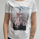 T- shirt girocollo Eiffel - TopTee TP514 BIANCO TOP-TEE 