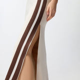 Gonna felpa con bande laterali 106338A34D C44 PINKO 