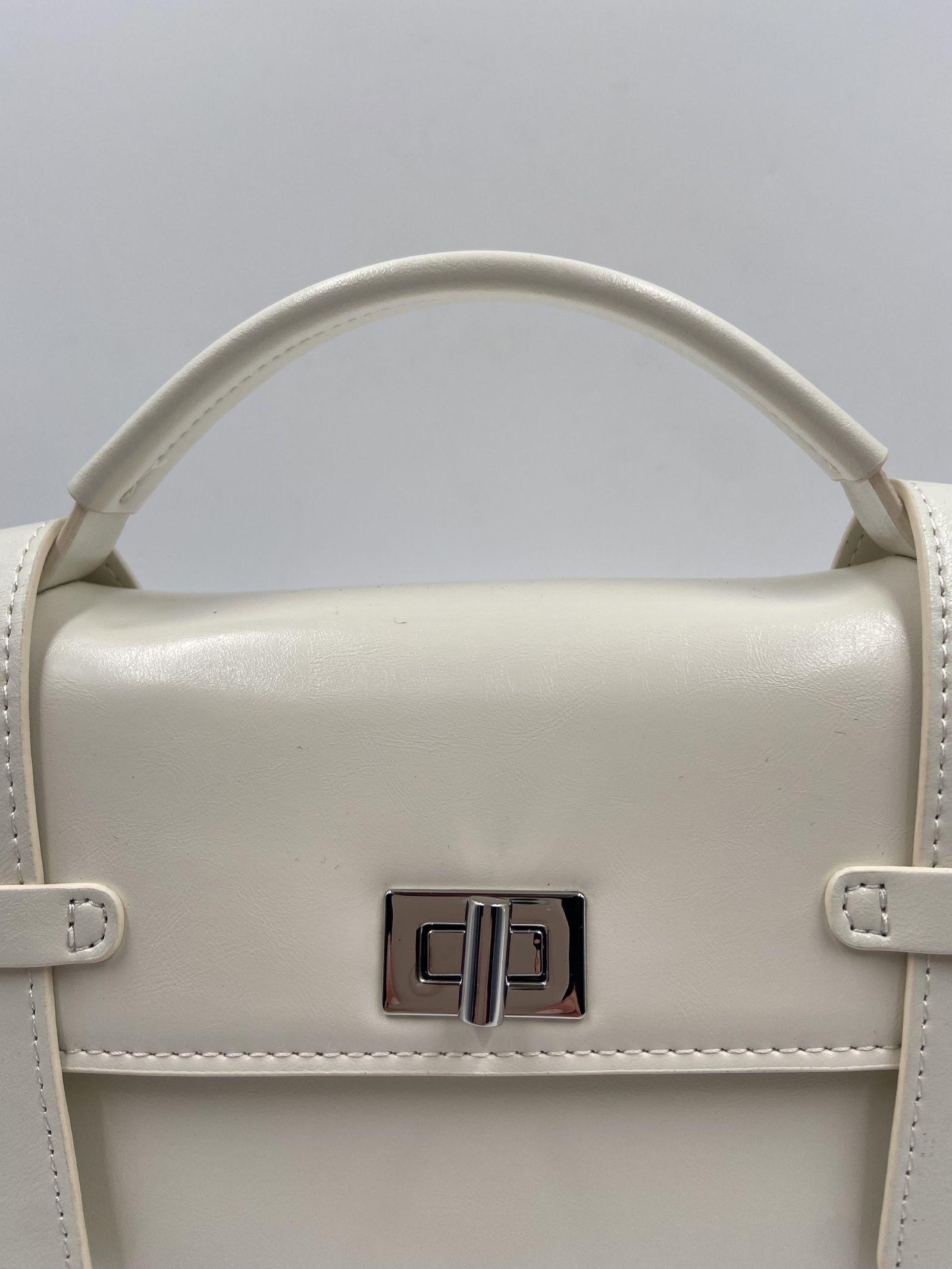 Borsa  top handle - Eleh BSS26003 BIANCO ELEH 