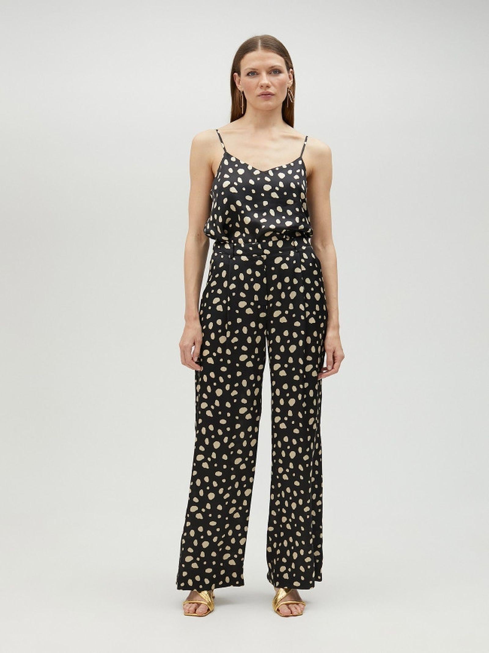 Top spalline sottili a pois MS2515029 1N0 MAITE 