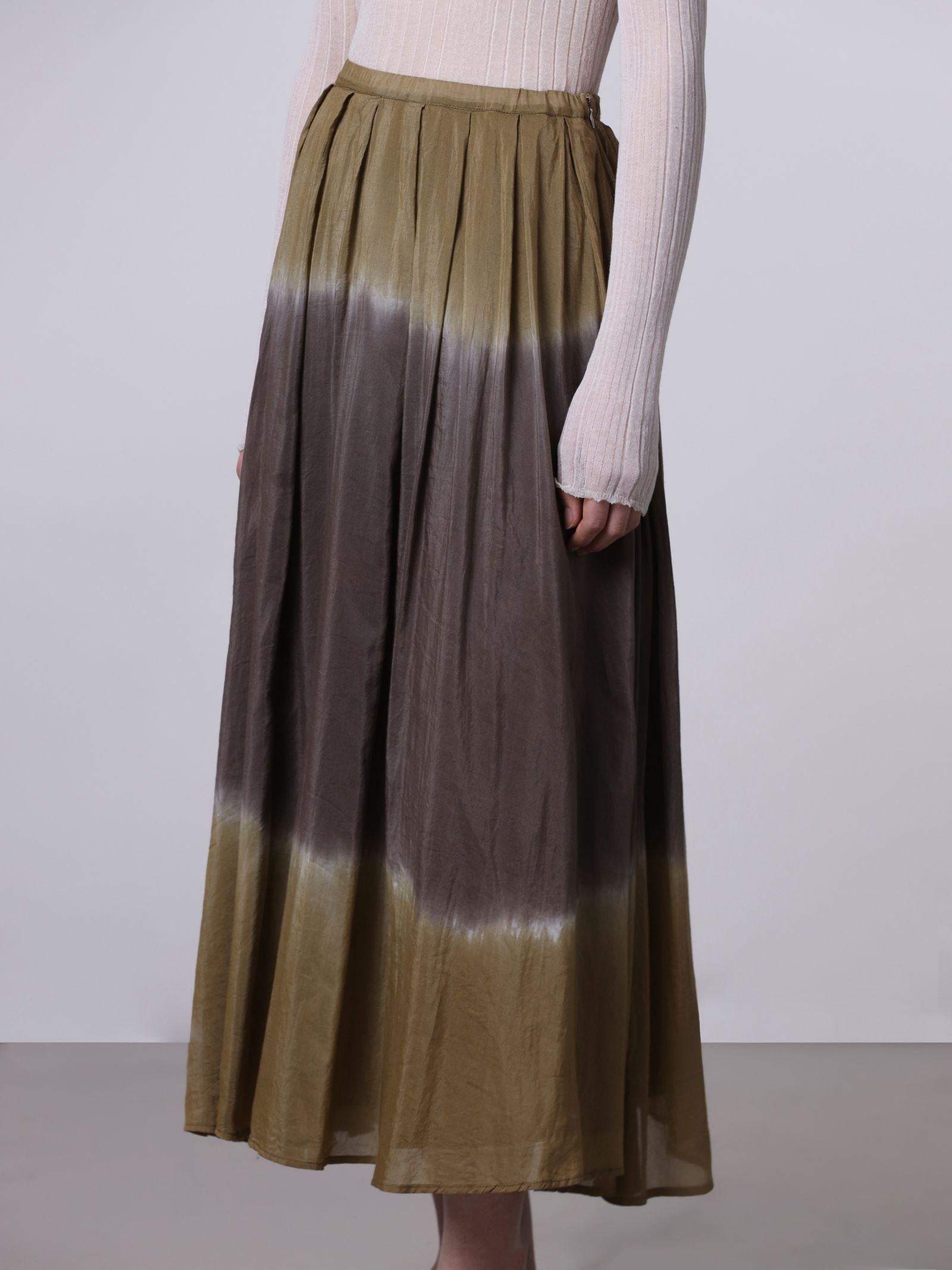 Gonna a pieghe tie-dye - Roberto Collina 261FXA59067 24 ROBERTO COLLINA 