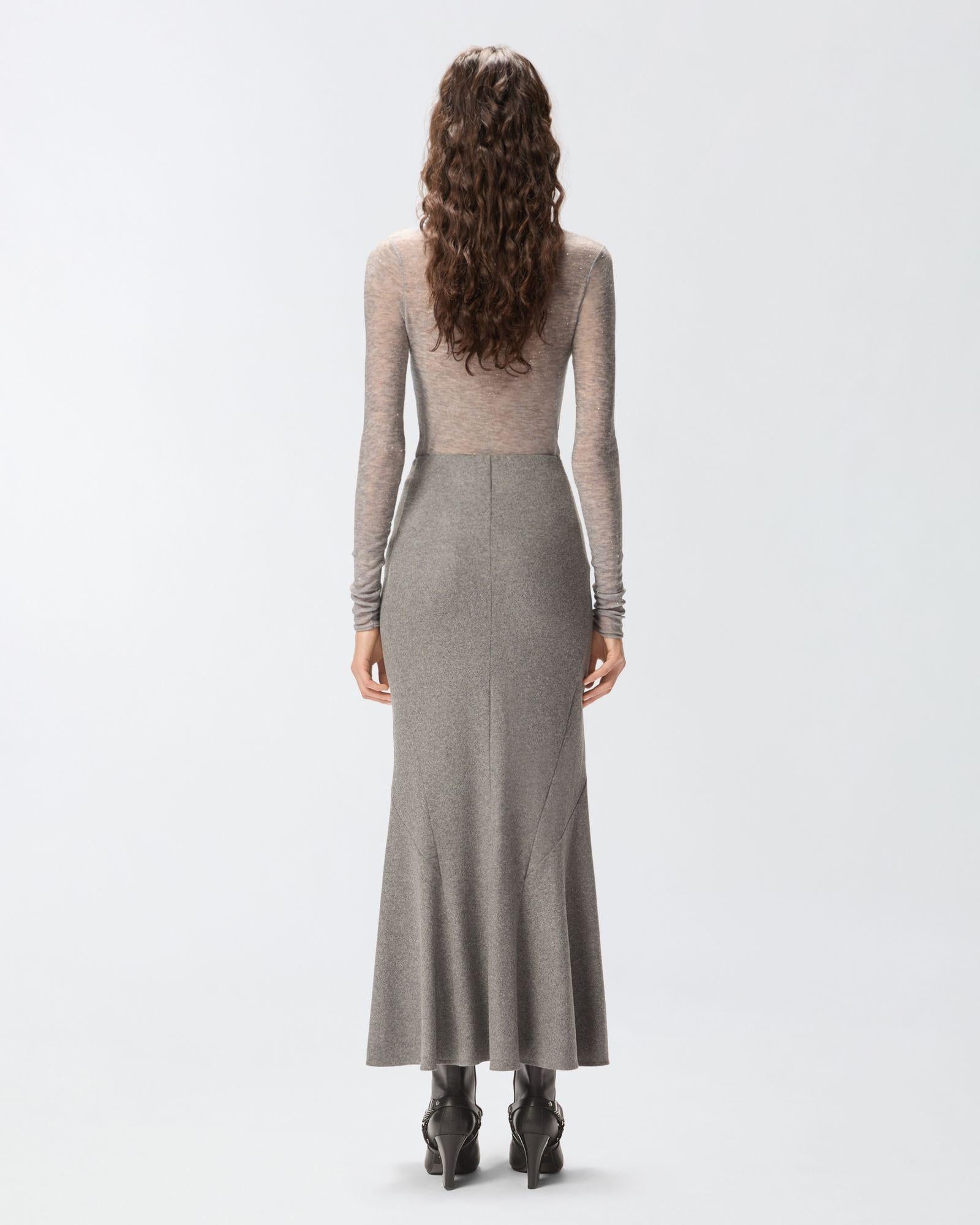 Gonna con fondo svasato 106095A2ZU I76 PINKO 