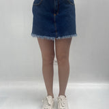 Minigonna denim