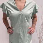 Camicia con ruches - Elisabetta Franchi CA4012276 033 ELISABETTA FRANCHI 
