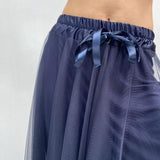 Gonna lunga in tulle